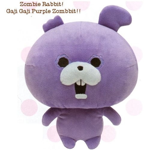 San-X Zombbit 10.5" Gaji Gaji Purple Zombbit