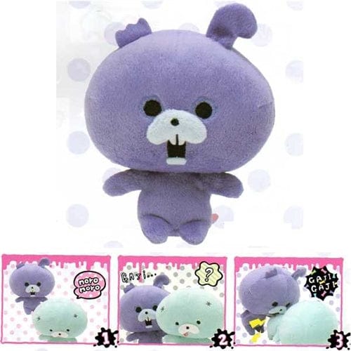 San-X Zombbit 6" Gaji Gaji Purple Zombbit Plush