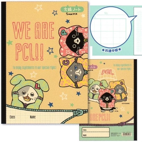 Mind Wave Team PCL B5 Kanji Graph Notebook