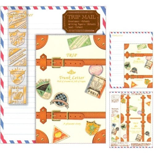 Kamio Trunk Letter Set with Seal Stickers