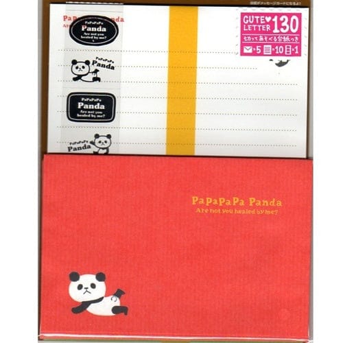 Mind Wave Papa Papa Panda Letter Set with Seal Stickers