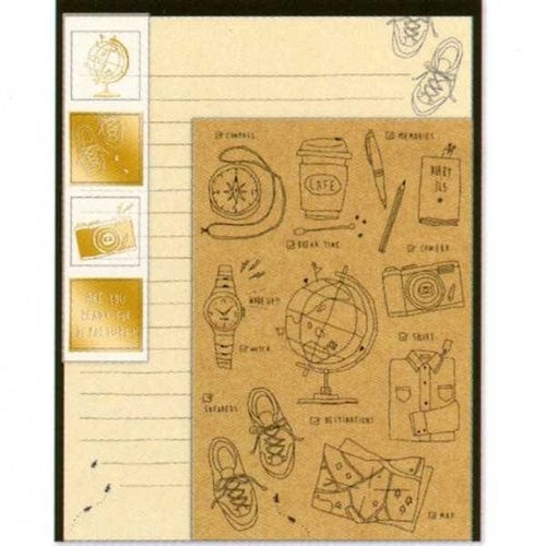 Q-Lia Global CafŽ Letter Set with Seal Stickers