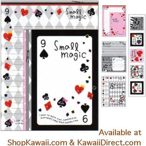 Q-Lia Small Magic Quad Letter Set with Seal Stickers