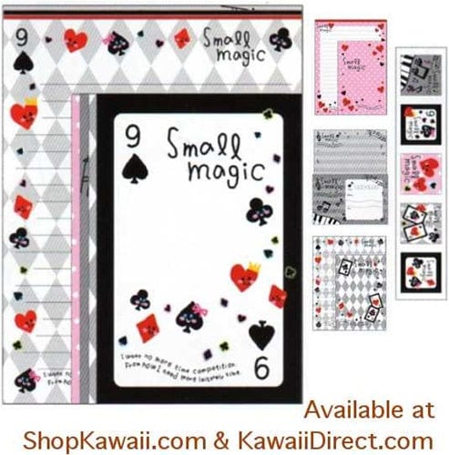Q-Lia Small Magic Quad Letter Set with Seal Stickers