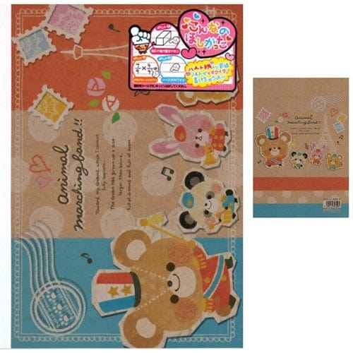 Crux Animal Marching Band B5 Ruled Notebook