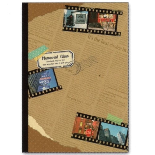 Mind Wave Memorial Films B5 Ruled Notebook