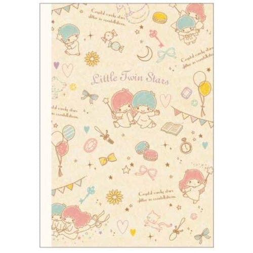 Sanrio Japan Little Twin Stars B5 Lined Notebook