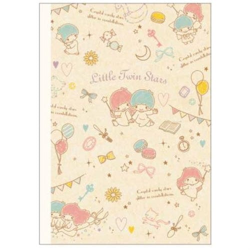 Sanrio Japan Little Twin Stars B5 Lined Notebook