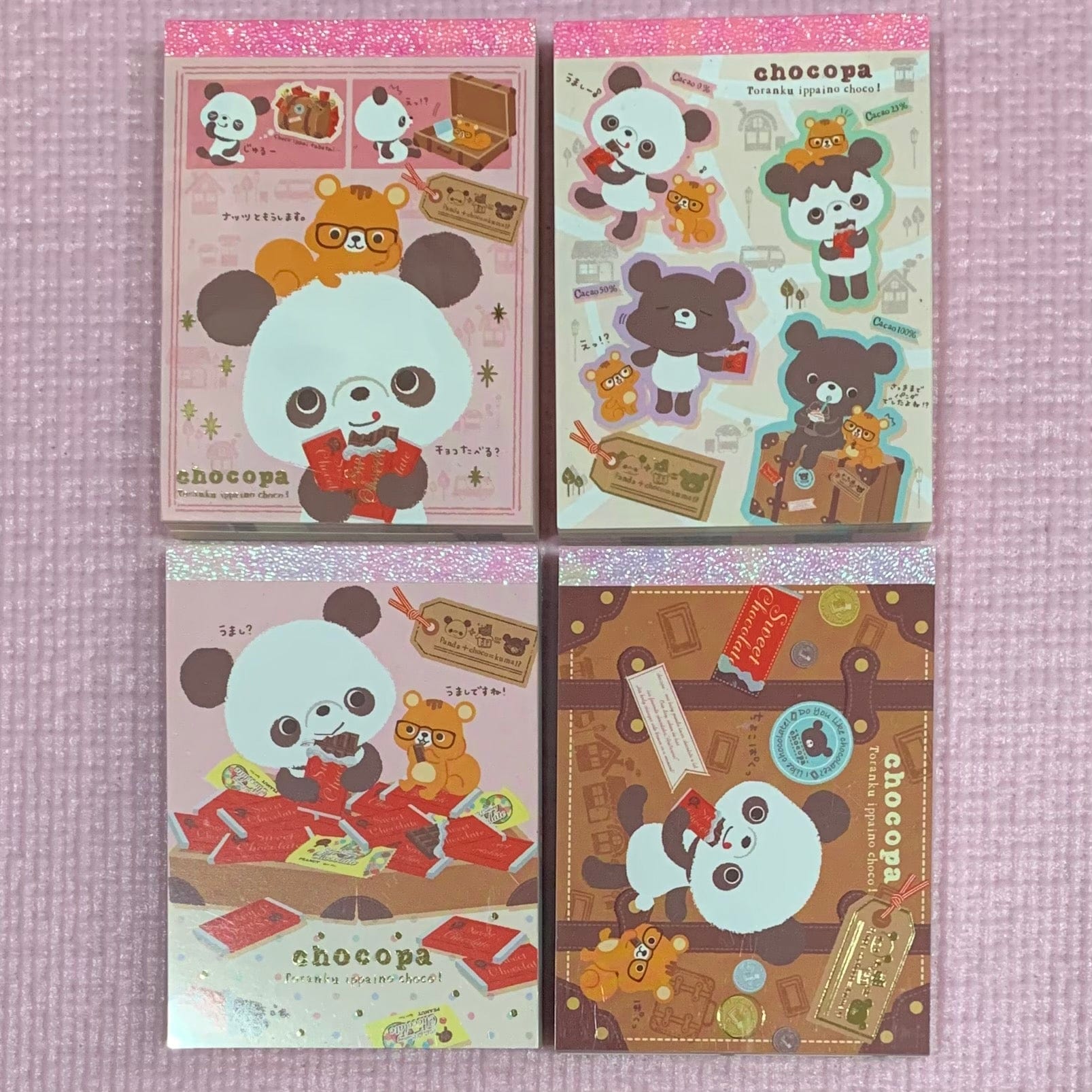 Kawaii Import Chocopa Small Memo Pads: Squirrel Friend Kawaii Gifts