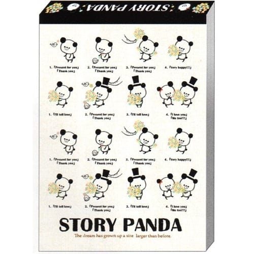 Crux Story Panda Memo Pad