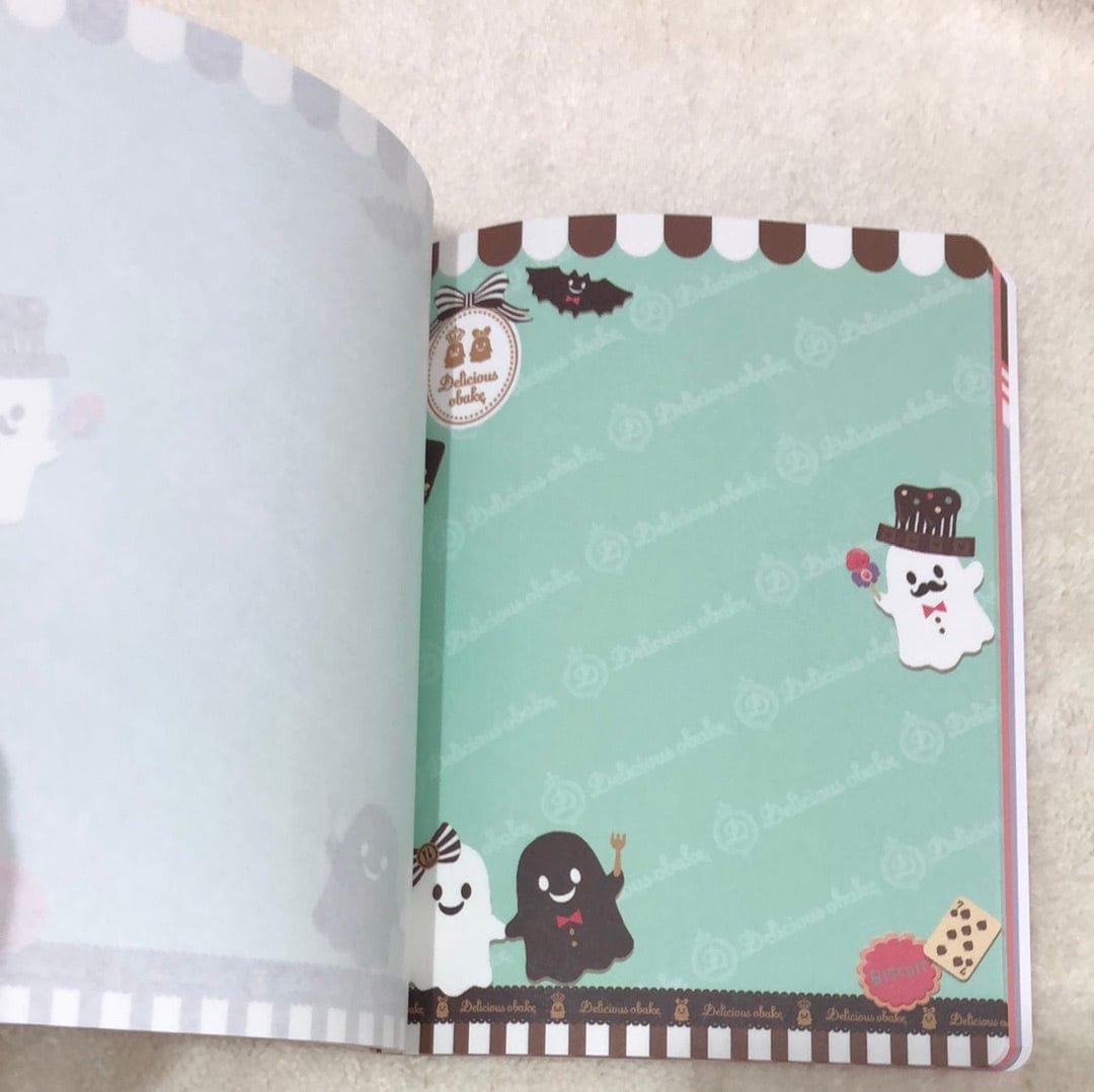 Kawaii Import Delicious Obake Ghosts Smile Book Memo Kawaii Gifts 4530344708486