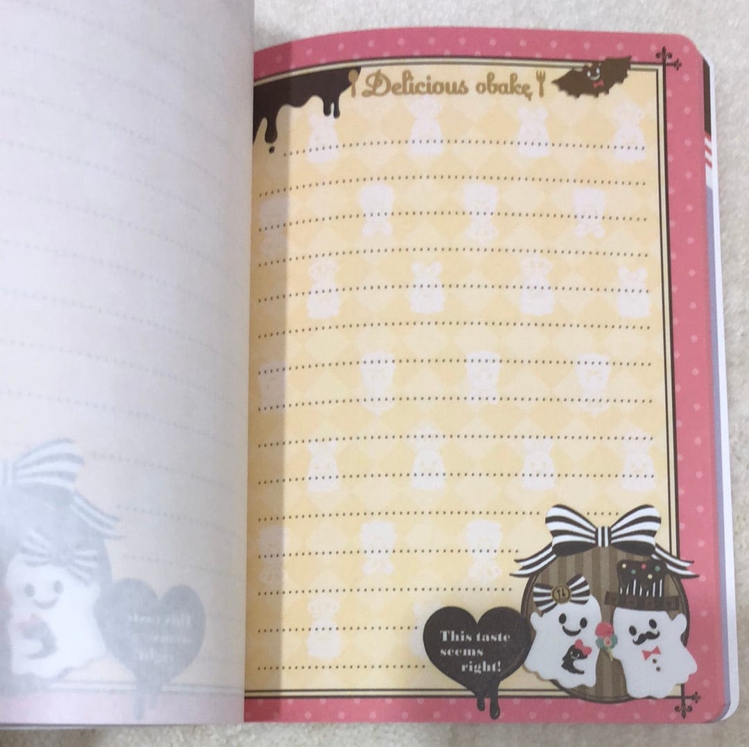 Kawaii Import Delicious Obake Ghosts Smile Book Memo Kawaii Gifts 4530344708486