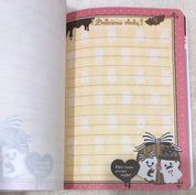 Kawaii Import Delicious Obake Ghosts Smile Book Memo Kawaii Gifts 4530344708486