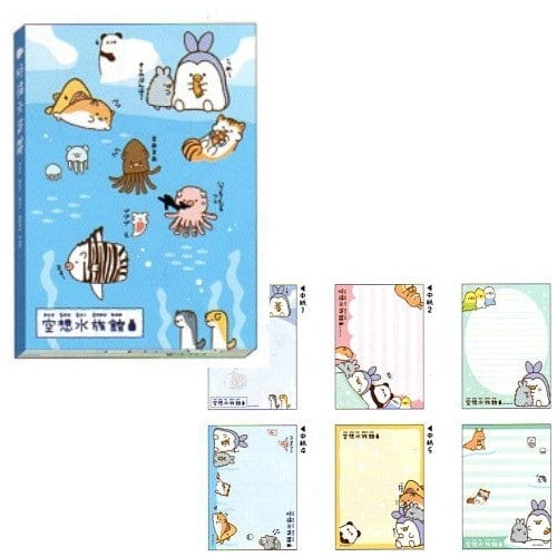 Kamio Imaginary Aquarium Memo Pad