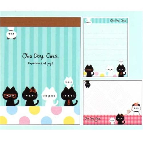 Kamio One Day Cats Small Memo Pad