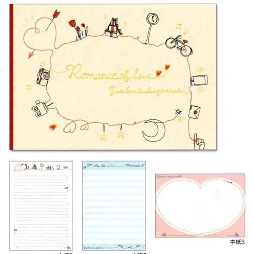 Mind Wave Romance of Love Extra Large Memo Pad