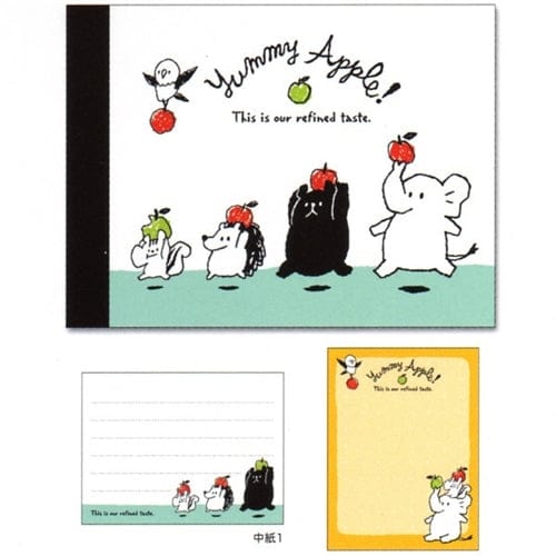 Mind Wave Yummy Apple! Small Memo Pad