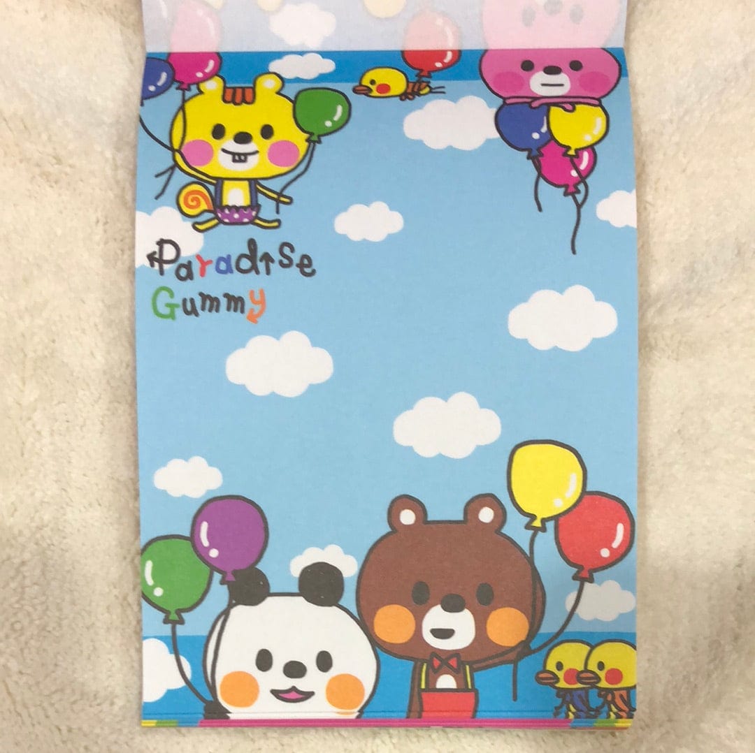 Kawaii Import Paradise Gummy Double Memo Pad Kawaii Gifts 4530344603910