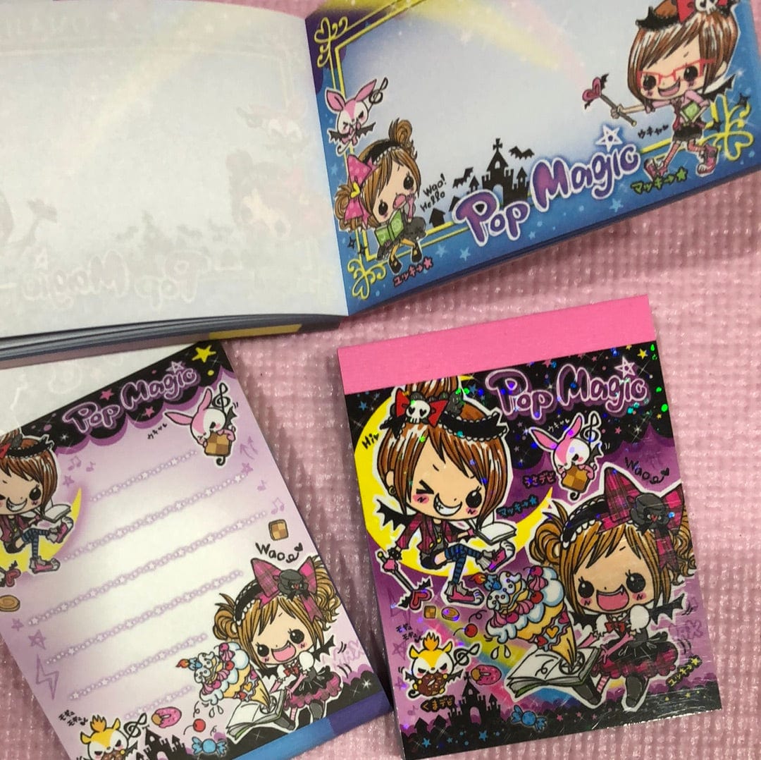 Kawaii Import Pop Magic Small Memo Pad: 2 Kawaii Gifts 4991277799864