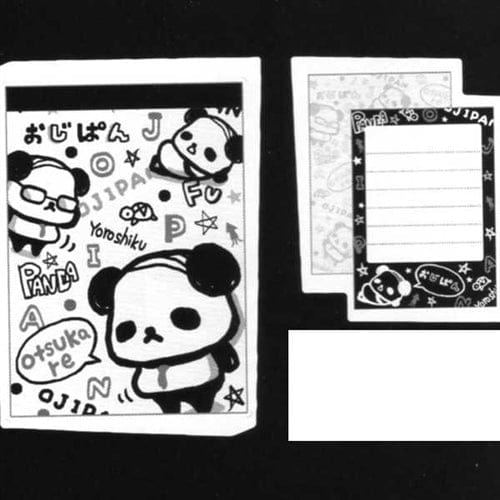 Q-Lia Ojipan Panda Small Memo Pad