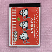 Kawaii Import Q-Lia Ojipan Panda Small Memo Pad: Red Subway Car (B) B Kawaii Gifts 93091253