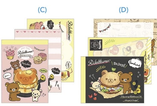 San-X Rilakkuma Deli Small Memo Pad