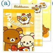 Kawaii Import San-X Rilakkuma Egg Kitchen Small Memo Pad A Kawaii Gifts