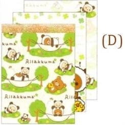 Kawaii Import San-X Rilakkuma Panda Bear Small Memo Pad D Kawaii Gifts 4974413644457