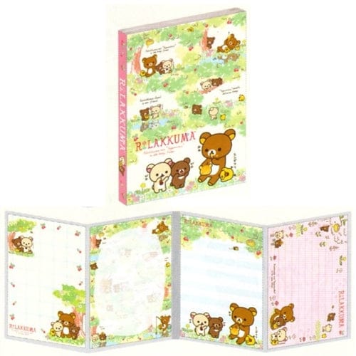 San-X Rilakkuma Relax Bear Memo: Kogumachan & the Honey Forest (B)