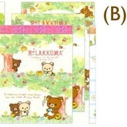 Kawaii Import San-X Rilakkuma Relax Bear Small Memo: Kogumachan & the Honey Forest B Kawaii Gifts
