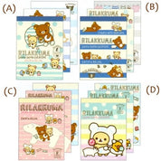 San-X Rilakkuma Shima Shima Everyday Small Memo Pads