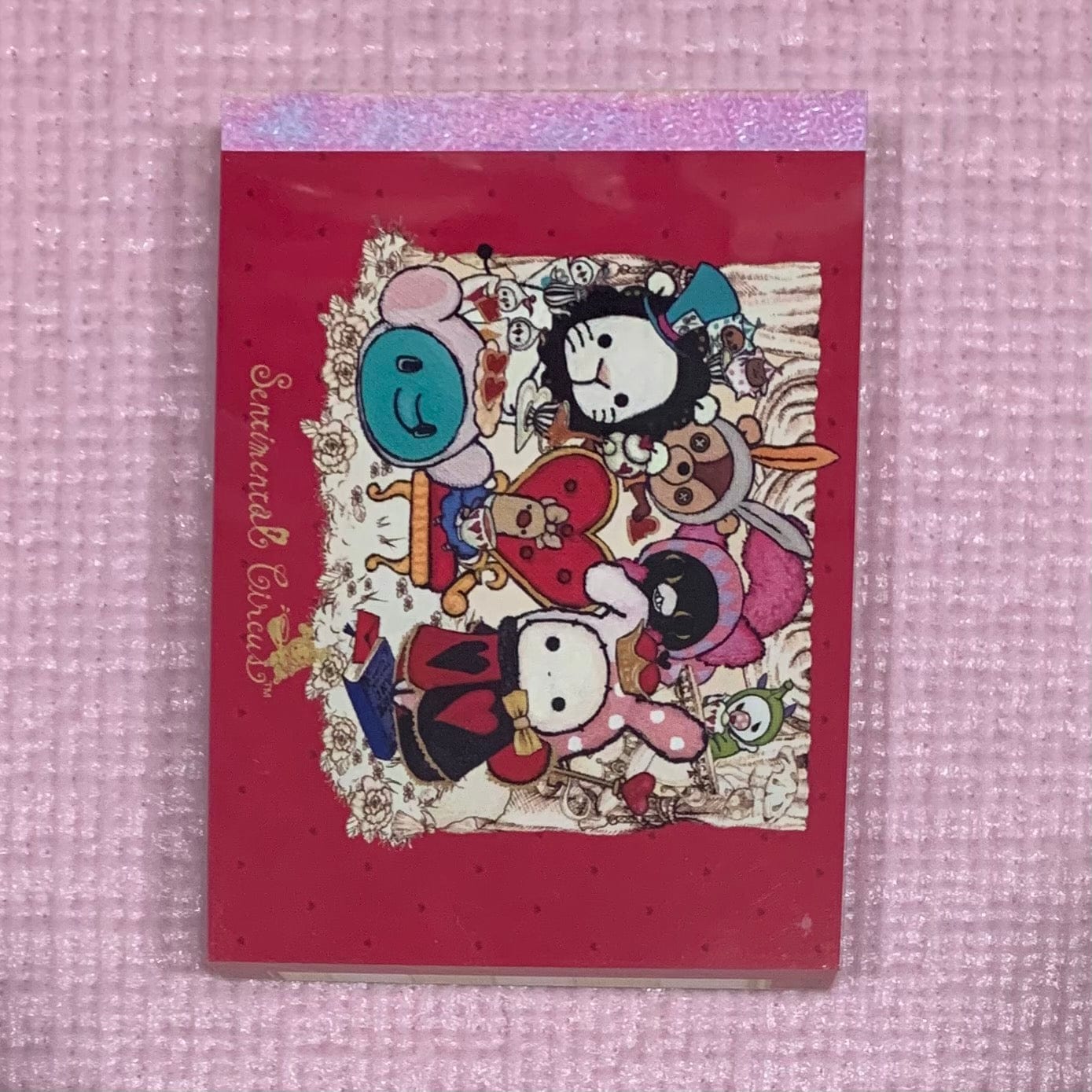 Kawaii Import San-X Sentimental Circus Queen of Hearts Small Memos (C) Kawaii Gifts 4974413657419