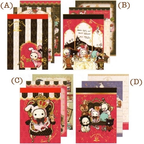 San-X Sentimental Circus Secret Anniversary Small Memo Pad