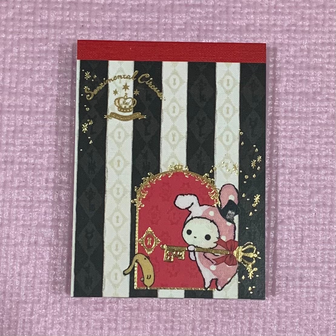 Kawaii Import San-X Sentimental Circus Secret Anniversary Small Memo Pad (2013) (A) Kawaii Gifts