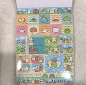 Kawaii Import San-X Sumikko Gurashi "Things in the Corner" Memo Pad with Stickers: Park Map Kawaii Gifts 4974413613828