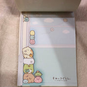 Kawaii Import San-X Sumikko Gurashi "Things in the Corner" Memo Pad with Stickers: Park Map Kawaii Gifts 4974413613828