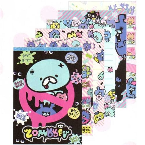 San-X Zombbit Memo Pad with Stickers: 2