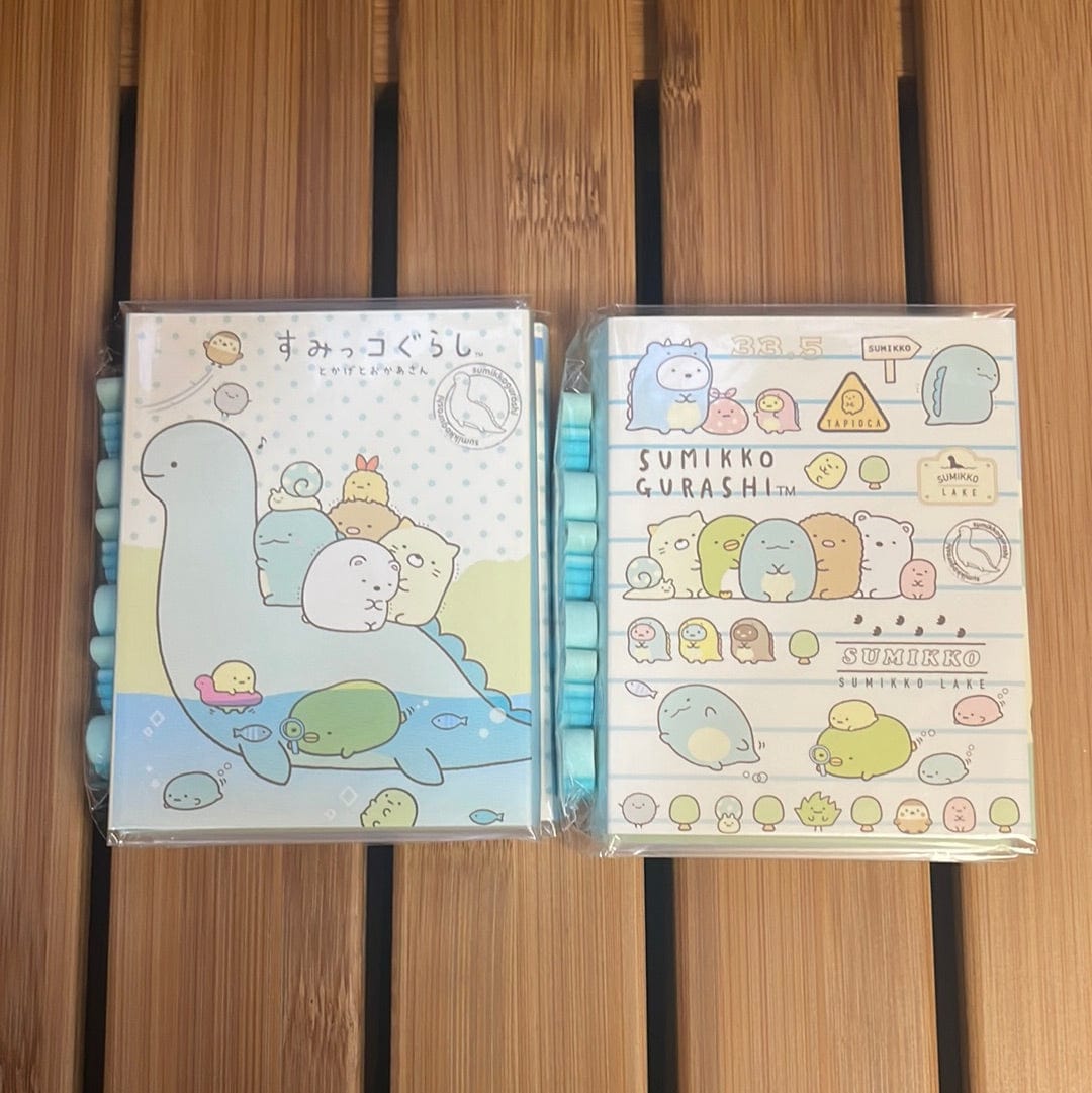 Kawaii Import Sumikko Gurashi Flip Memo Pad With Erasers Kawaii Gifts