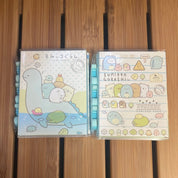 Kawaii Import Sumikko Gurashi Flip Memo Pad With Erasers Kawaii Gifts
