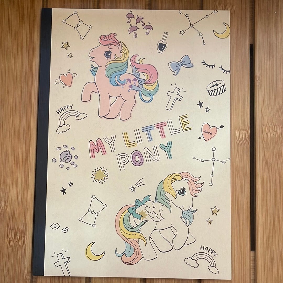 Kawaii Import My Little Pony Rainbow Lined Notebook Kawaii Gifts 4935124457002