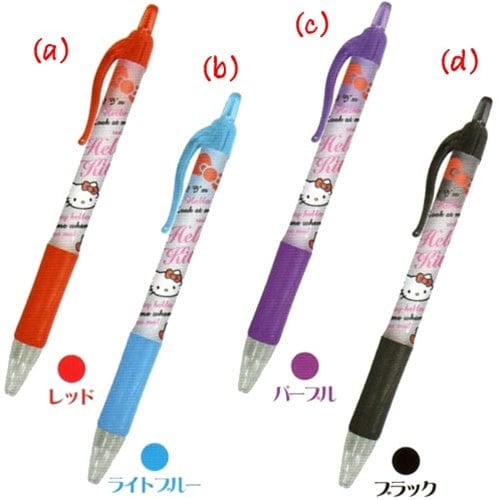 Kamio Hello Kitty Mechanical Pen: Black