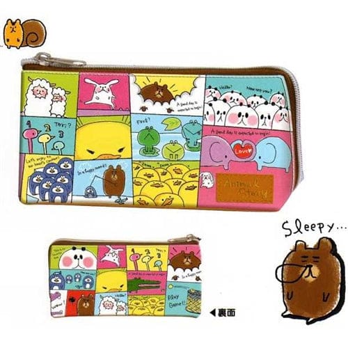 Kamio Animal Story 7.3" Pen Pouch