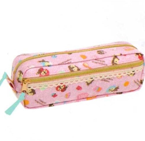 San-X Kireizukin Seikatu Raccoon Pen & Makeup Pouch: Pink