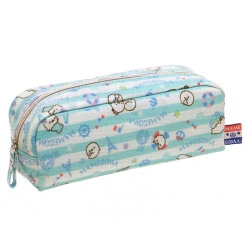 San-X Mamegoma Little Seals Sailor 7.5" Pen Pouch