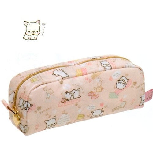 San-X Toromi French Bulldog Puppy 7.2" Pen Pouch