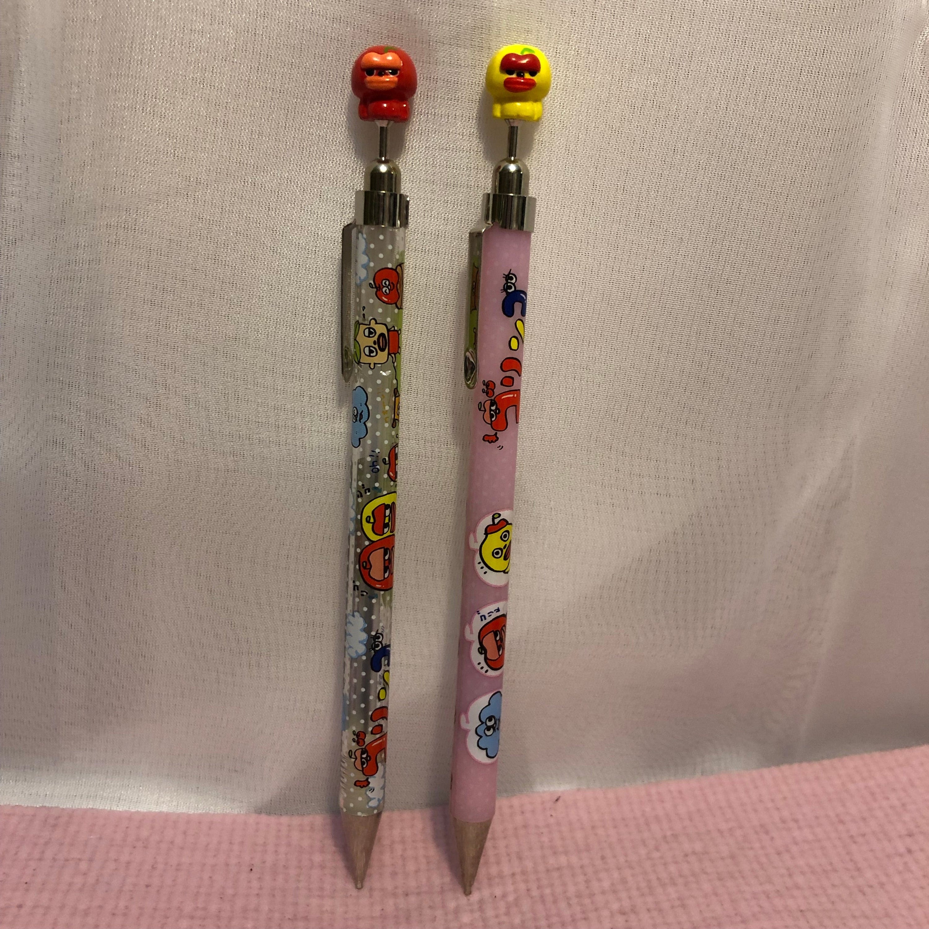 Kawaii Import Goringo Apple Mechanical Pencil with Mascot Kawaii Gifts