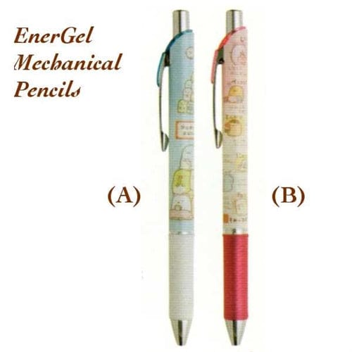 San-X Sumikko Gurashi "Things in the Corner" EnerGel Mechanical Pencil: (A) Blue