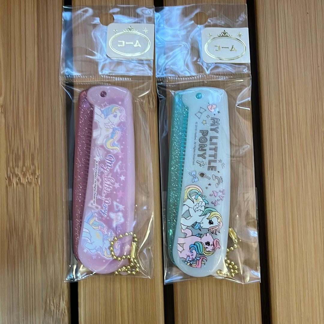 Kawaii Import My Little Pony Comb Keychain Kawaii Gifts