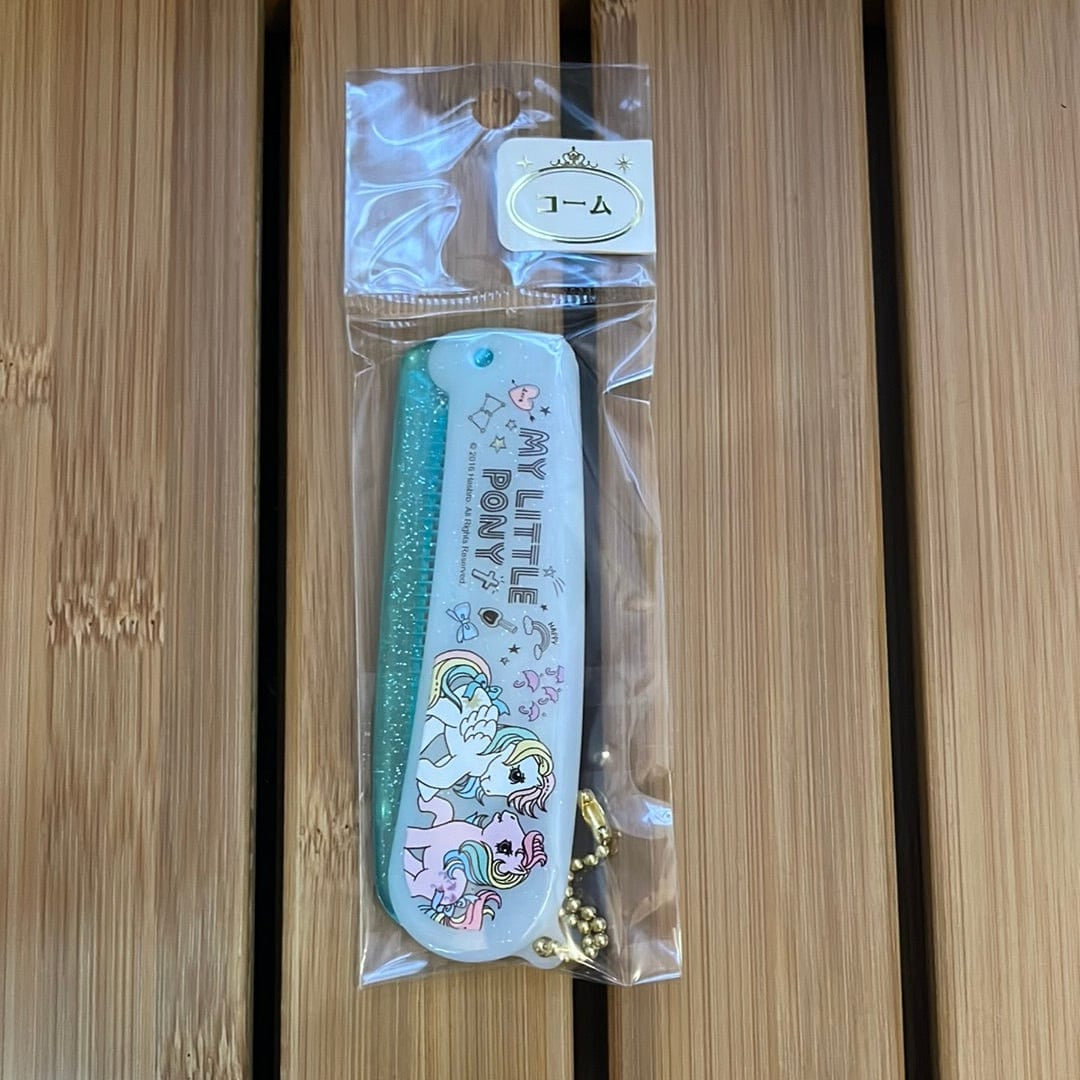 Kawaii Import My Little Pony Comb Keychain Starshine & Parsol Kawaii Gifts 4935124457064