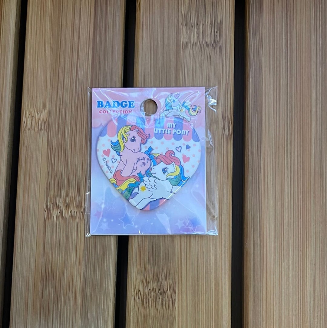Kawaii Import My Little Pony Heart Shaped Pins Kawaii Gifts